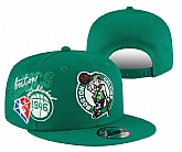 Celtics Team Logo Green 75th Anniversary Adjustable Hat YD,baseball caps,new era cap wholesale,wholesale hats